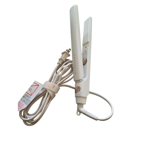White T3 Micro Single Pass Ceramic 1" Flat Iron Hair Straightener Model 73520 - Picture 1 of 9